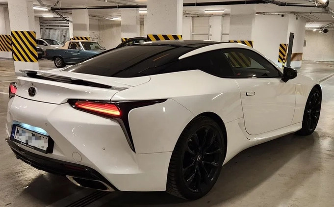 Lexus LC cena 317000 przebieg: 61000, rok produkcji 2018 z Gdańsk małe 56